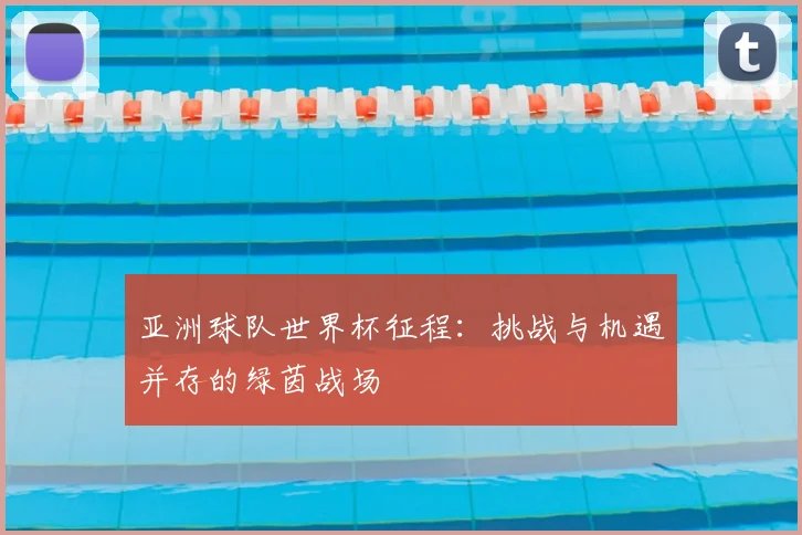 亚洲球队世界杯征程：挑战与机遇并存的绿茵战场