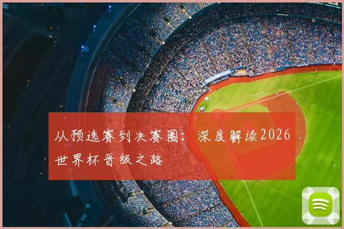 从预选赛到决赛圈：深度解读2026世界杯晋级之路